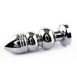 Анальний затор Metal Vibration, фото 6