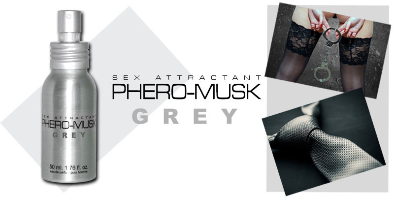 Духи PHERO-MUSK GREY 50 ML for men, фото 1