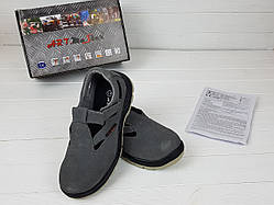 Сандалі робочі спецвзуття робоче босоніжки шкіряні захисні взуття з металом шкарпеткою art master польша