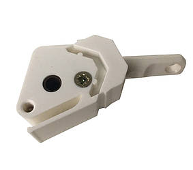 Механізм повороту горизонтальних жалюзі білий