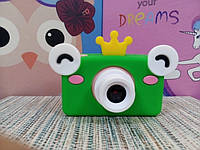 Чехол для фотоаппарата зеленый принцесса лягушка