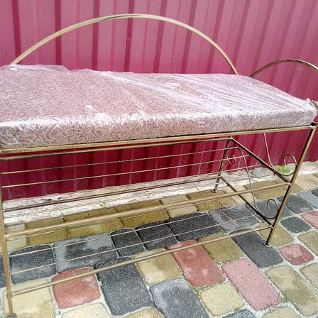 Пуфик великий кований, фото 1