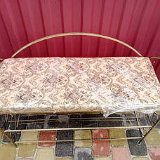 Пуфик великий кований, фото 3