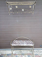 Пуфик великий кований, фото 4