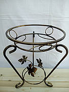 Підставка кована маленька для квітів на 1 вазон