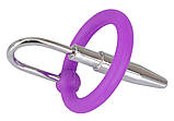 Ерекційне кільце Penis Plug+Silicone Glans Ring Dilator, фото 3