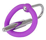 Ерекційне кільце Penis Plug+Silicone Glans Ring Dilator, фото 5