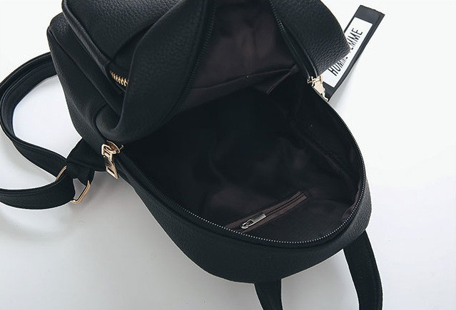 Купить Женский Маленький Рюкзак Эко Кожа Коричневый Портфель На Плече ...