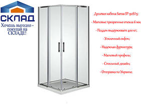 Душова кабіна Sansa Prima SP-90S/15 90х90 см скло прозоре 6 мм. Квадратна