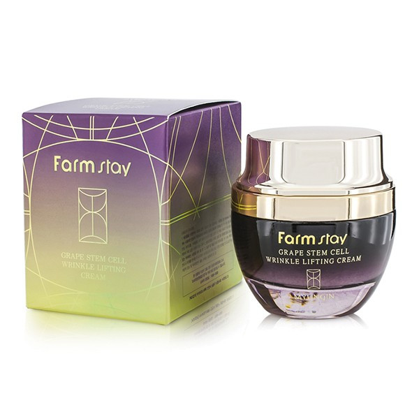 FarmStay Grape Stem Cell Wrinkle Lifting Cream Ліфтинг-крем проти зморшок