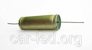 К73-16 22мкФ±10% 63В.  Конденсатор метало-плівковий, поліетилентерефталатний, фото 1