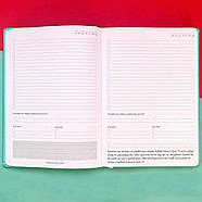 Недатований щоденник Diary My perfect day м'ятний (українська мова), фото 6