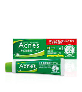 Rohto Mentolatum Acne  інтенсивний крем від акне, прищів, 18 г. До 07/2027