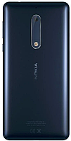 Задняя крышка Nokia 5 Dual Sim TA-1053 Matte Black черная Оригинал