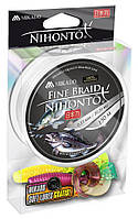 Шнур Mikado Nihonto Fine Braid 150м 0,12мм 8,80кг white