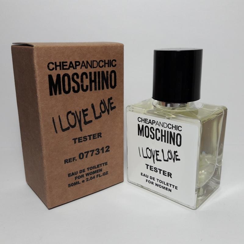 Moschino Cheap & Chic I Love Love 50 мл тестер