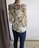 Блузка легка кофточка в сітку з майкою-підкладкою, фото 8