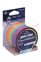 Шнур Mikado Norway Quest Countdown 300м 0,18мм 14,650кг multicolor