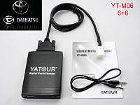 Эмулятор cd чейнджера Yatour M06 TOY2 USB/SD_CARD/AUX для штатных магнитол Daihatsu 6+6