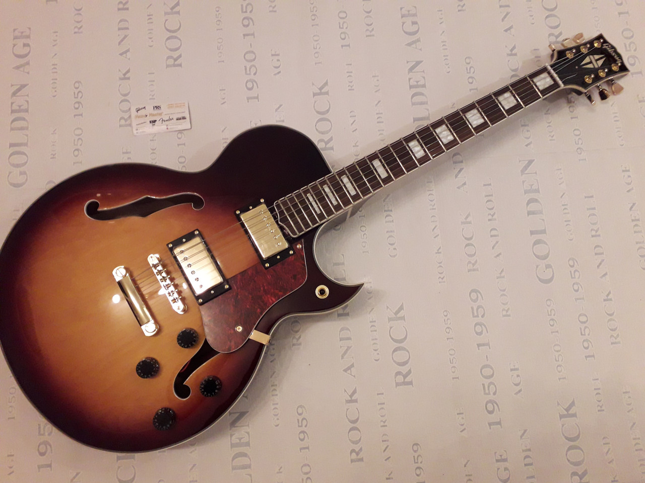 Полуакустическая гитара Gibson ES 175 Sunberst 2TS China: продажа, цена ...