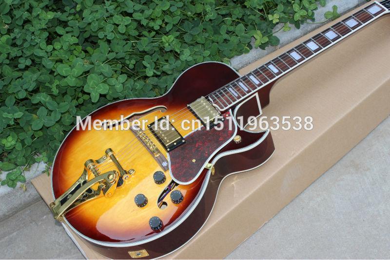 Напівакустична гітара Gibson ES 175 Sunberst 3TS Bigsby China