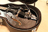 Напівакустична гітара Gibson ES 175 Black Bigsby China, фото 6