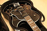 Напівакустична гітара Gibson ES 175 Black Bigsby China, фото 7