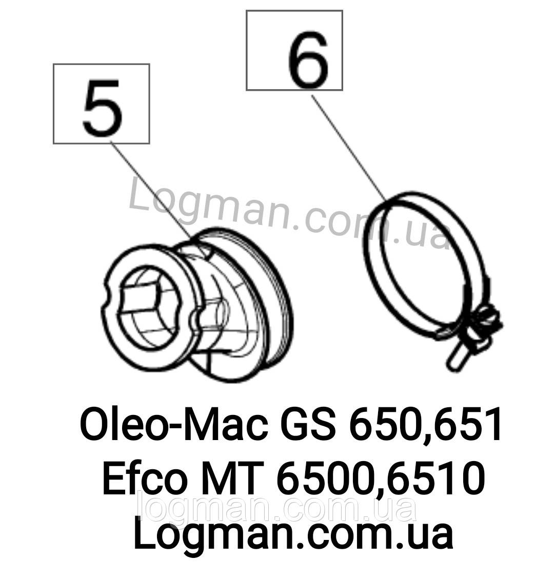 Оригінальний хомут Oleo-Mac GS650,651/Efco 6500,6510, фото 1