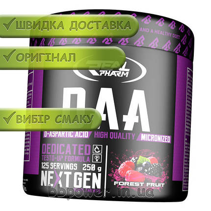 Бустер тестостерону Real Pharm DAA 250 г, фото 2