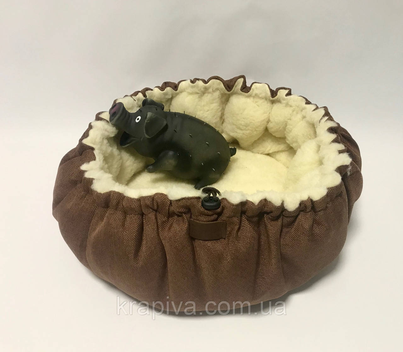 Лежанка для собаки, кота, лежак для собаки, кота, спальне місце МЕБЛЕВА ЗНОСОСТІЙКА ТКАНИНА, фото 1