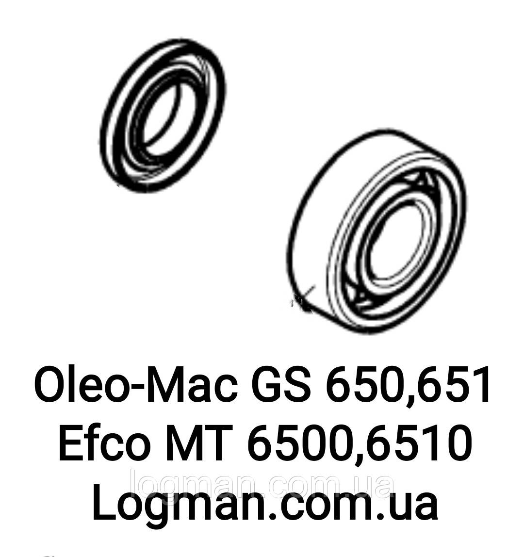 Оригінальний підшипник колінвала Oleo-Mac GS650,651/Efco 6500,6510, фото 1