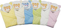 Конверт - одеяло для новорожденного с подушкой махровый (бежевый) "Duetbaby"