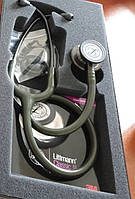 Стетоскоп серії Littmann Classic III , оливковый с головкой дымчатого цвета