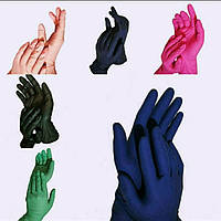 Рукавички нітрилові неопудрені особливо чутливі розмір s Medicom Сині