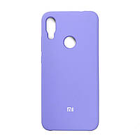 Чохол Silicone Case на Xiaomi Redmi Note 7 / Note 7 Pro Lilac