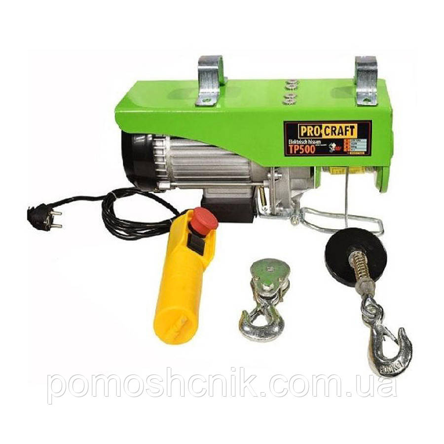 Тельфер електричний Procraft TP500, фото 1