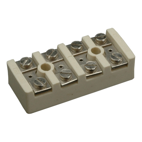 Клемна колодка керамічна SEZ 6353-30 20A 4х4мм2, фото 1