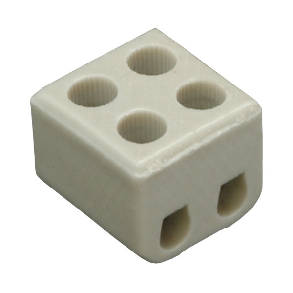 Клемник з'єднувальний для світильників керамічний SEZ 6111-06 2х2,5мм2, фото 1