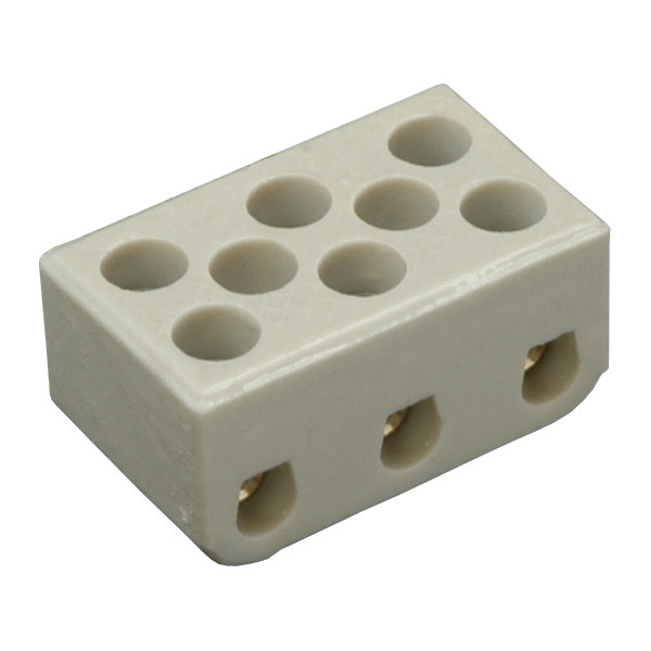 Клемна колодка для світильників керамічна SEZ 6311-07 3х2,5мм2, фото 1