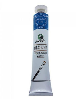 Фарба олійна SINCE 455 Cerulean Blue 50ml MASTERS, фото 3