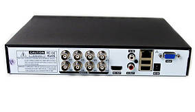 Відеореєстратор для IP камер восьмиканальний UKC DVR 6608 AHD Black