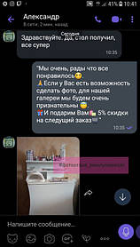 Маникюрный стол с полочками белый 3