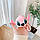 Чехол для AirPods 2/1 series - Стіч 3D Pink, силіконовий, фото 3