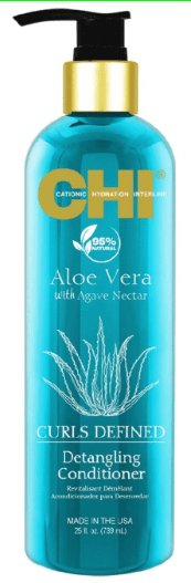 Зволожувальний кондиціонер для кучерявого волосся CHI Aloe Vera Detangling Conditioner 739 мл