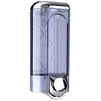 Дозатор жидкого мыла 0.8 л, хромированный / прозрачный, пластик A56200