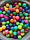 Кульки, м'ячики дитячі різнокольорові для басейну, фото 3