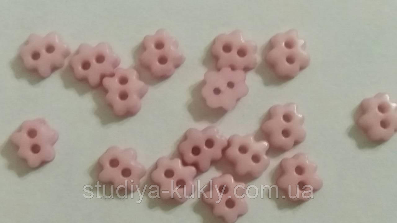 Гудзики для ляльок мікро, розмір 3*4 мм, №3МО, фото 1