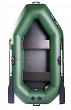 Надувна лодка Aqua-Storm St-240 ПВХ гребна двомісна для рибалки та активного відпочинку 200 кг 16 кг 5-шаровий матеріал