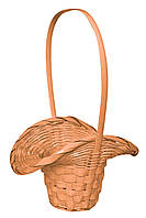 Кошик із лози персиковий (29 х 23 см)