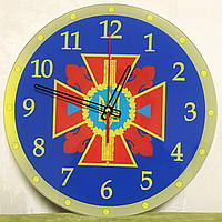 Годинник із логотипом "МНС" Д=350 мм